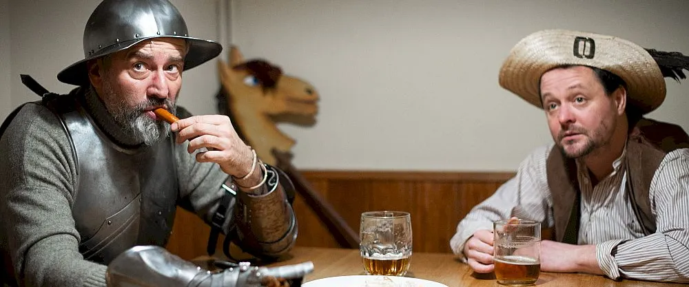 Důmyslný rytíř Don Quijote a jeho soumar Pemza