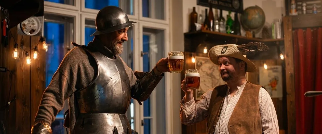 Důmyslný rytíř Don Quijote a jeho soumar Pemza